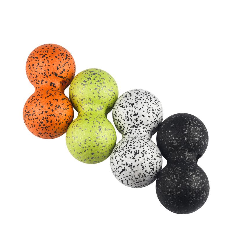 EPP 12cm X 24cm Peanut Massage Ball for Relaxation & Training - Ideal for Back, Shoulder, Neck, Waist, Leg, and Yoga Fascia.