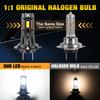 2Pcs H7 LED Headlight Canbus Bulbs Mini Wireless 20000LM 50W CSP For Car Headlamp Auto Turbo Lamps Led Automobile Plug&Play Fog Light 6000K White 12V