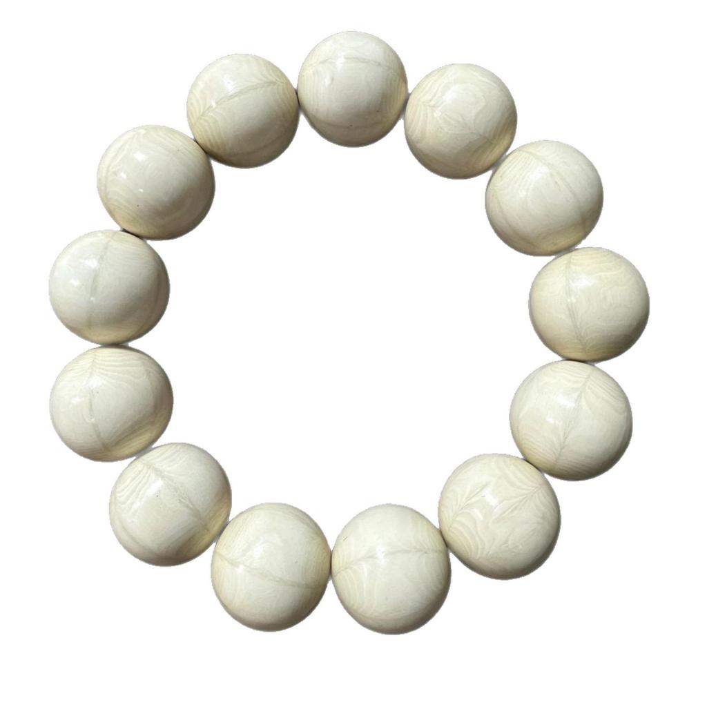 Premium Six Paths and Nine Paths Wood Dragon-subduing Wooden Bracelet for Men and Women - Cultural Prayer Beads with Unique Grain.
