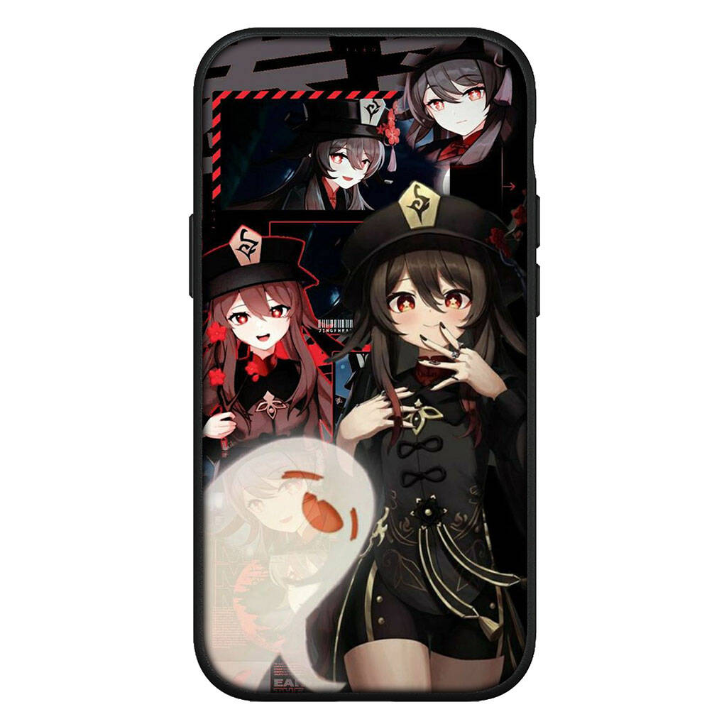 

для Samsung Galaxy S25 S24 S23 Ultra FE Plus A17 A37 A57 A56 A55 A06 A16 A15 A36 A26 A35 A05 A25 A54 A34 Чехол для телефона Genshin Impact Ху Тао Hutao Обложка for iPhone 13 Pro Max олений