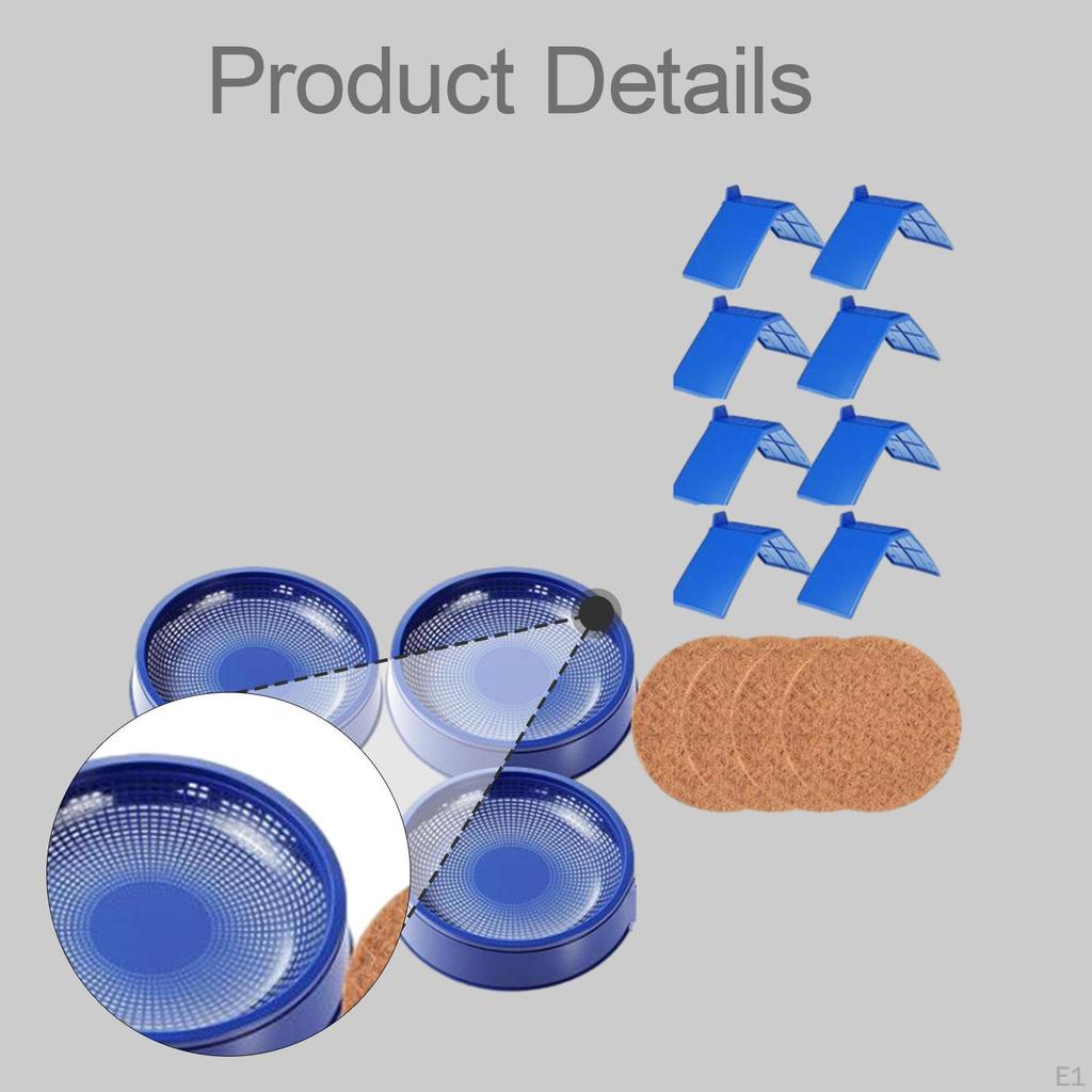 Pigeon Supplies Set with 4 Nest Bowl Practical Accessories Durability Lightweight Easy To