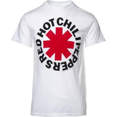 Red Hot Chili Peppers Asterisk Logo White T-Shirt