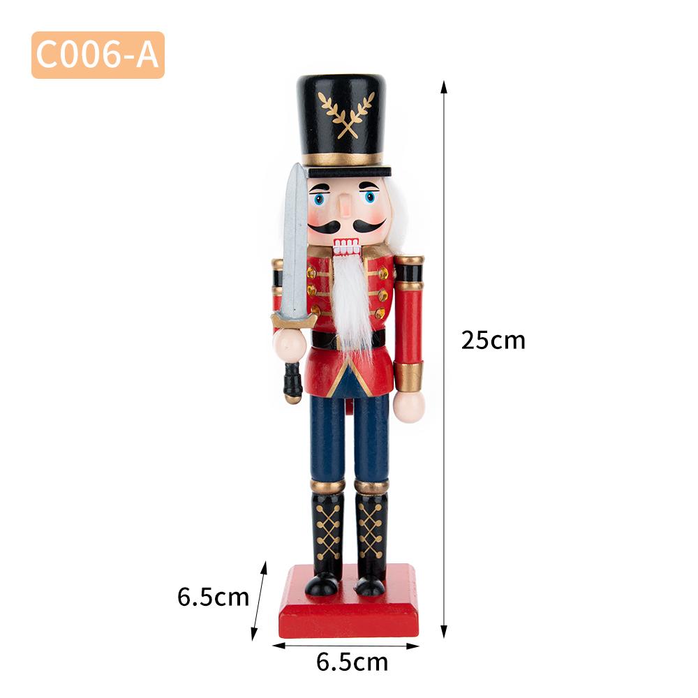 

Red & Gold Vintage Palace-style Wooden Nutcracker