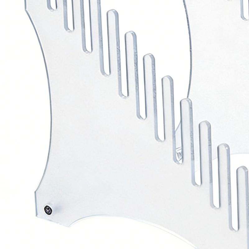 Clear Acrylic Vinyls Record Holder Display Rack 12 Slots Space Saving Vinyls Record Stand for Music Collection Album