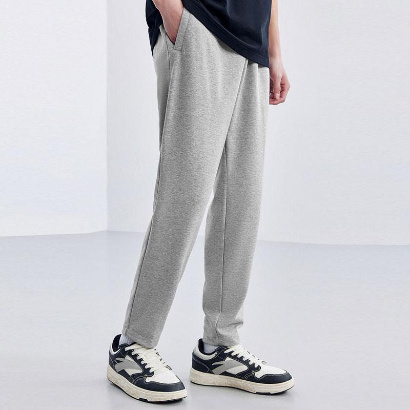 Anta Knitted Sweatpants Men's Gray 952357303-3,952517306S-3