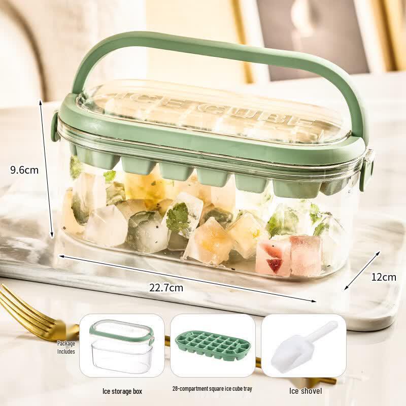 Silicone Press Ice Cube Tray