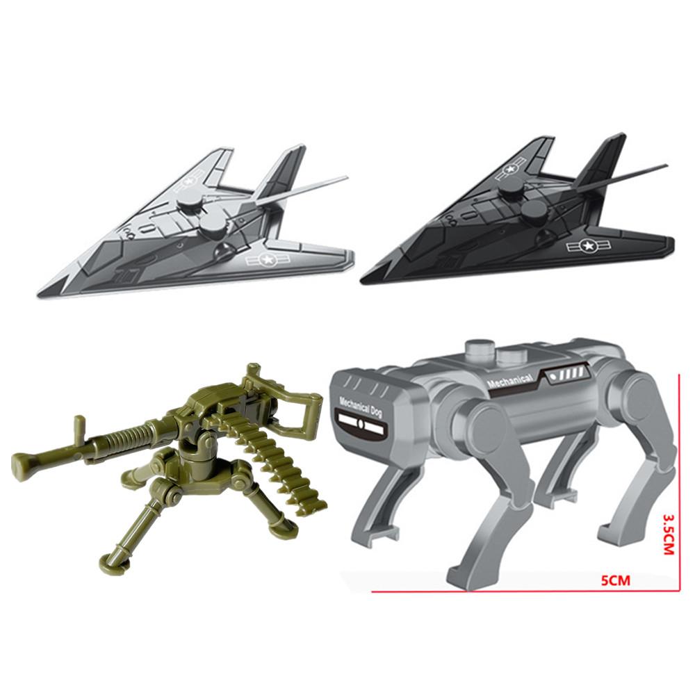 World War 2 WW2 Antiaircraft Gun Rocket Artillery Military Army War Weapon Soldier MOC Model Building Block Bricks Toys For Kids