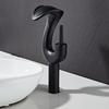 Gold Creative Wash Basin Faucet Hot and Cold Bathroom Sink Taps Single Hole Toilet Bathroom Faucets Brass Deck Mounted Water Tap
