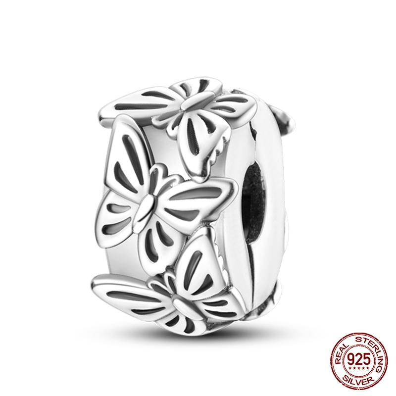 

Подходят для оригинальных браслетов Qikaola Медь Коготь кошки Бабочка Силиконовые разделительные бусины Цветной циркон Изысканные украшения ручной работы