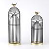 Artistic Metal Birdcage Soft Decoration Nordic Style Light Luxury Creative Modern Personality Home Living Room Designer Decoration