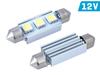 VISION Festoon Bulb SV8.5 41 Mm 12V 3x 5050 SMD LED, CANBUS, White, 1 Pc.