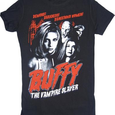Buffy: Vampire Hunter T-shirt Men's T-shirt Four Seasons Unisex Pure Cotton Casual Fashion Street