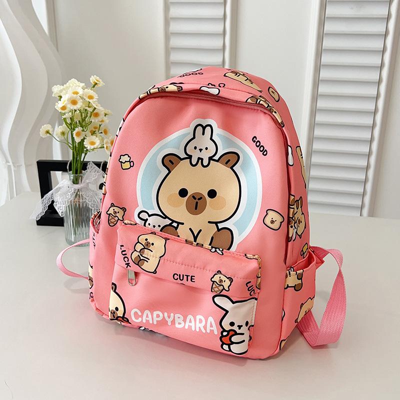 

Fashion temperament Trend backpack Junior high school primary school schoolbag Large capacity decompression backpack Cartoon cute student bag