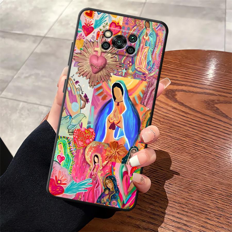 

Case for Xiaomi Poco F8 C71 F1 F3 C75 M5 C61 X3 X4 X5 X7 Pro M3 M4 M7 C50 Funda Phone Cover Madonna Minimalist Poco M5s