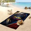 Colombia Football Print Beach Towel Quick Dry Super Absorbent Soft Bath Towel for Swimming Beach Travel Fan Souvenir Gift