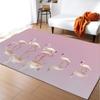 Flamingo Large Carpet Feather Wind Bedroom Floor Mat