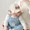 Ruffle Bows Baby Bucket Hat Cute Baby Sun Visor Hat Sunshade Caps Fisherman Hat  Outdoor