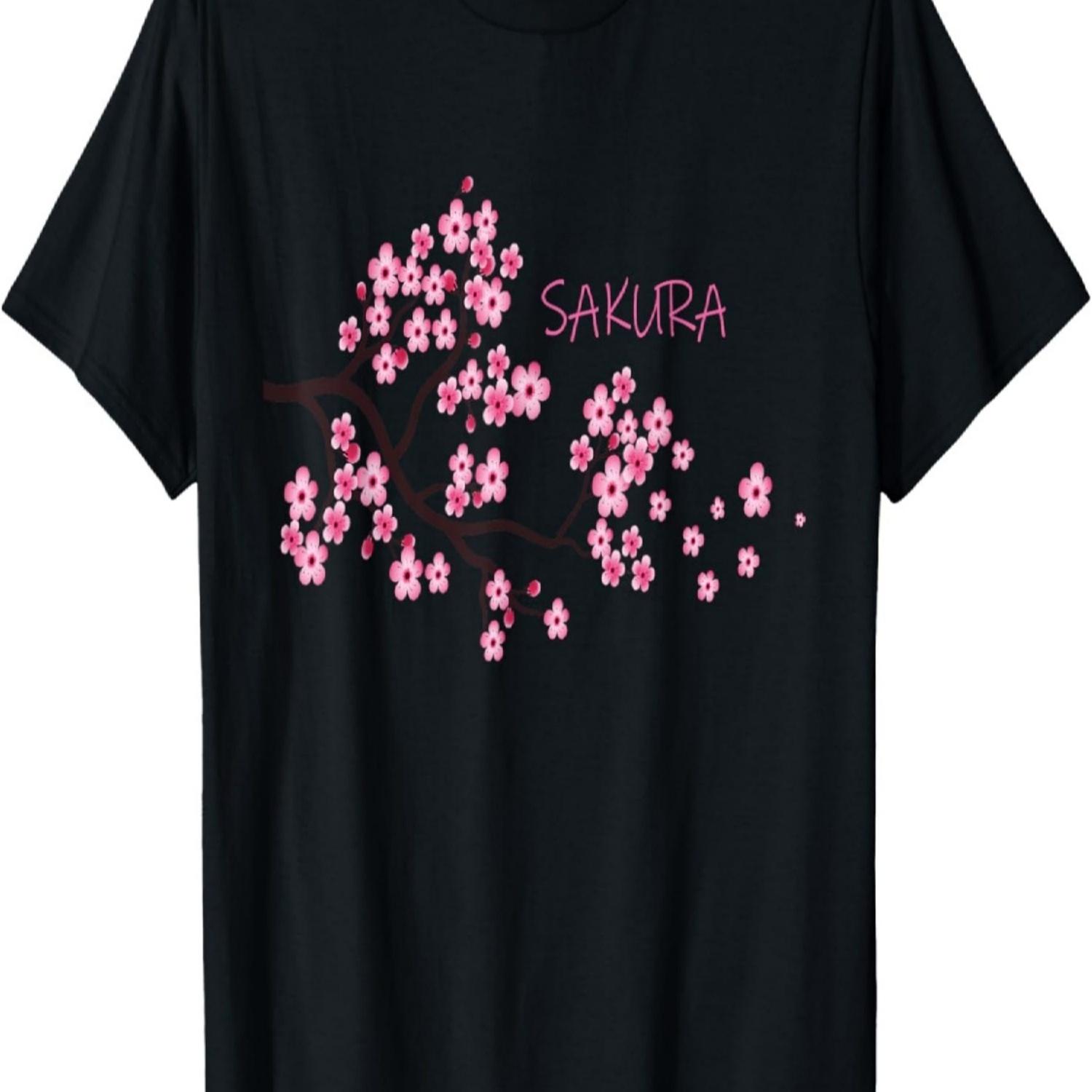 Tree Branch Sakura Cherry Blossoms  T-Shirt S