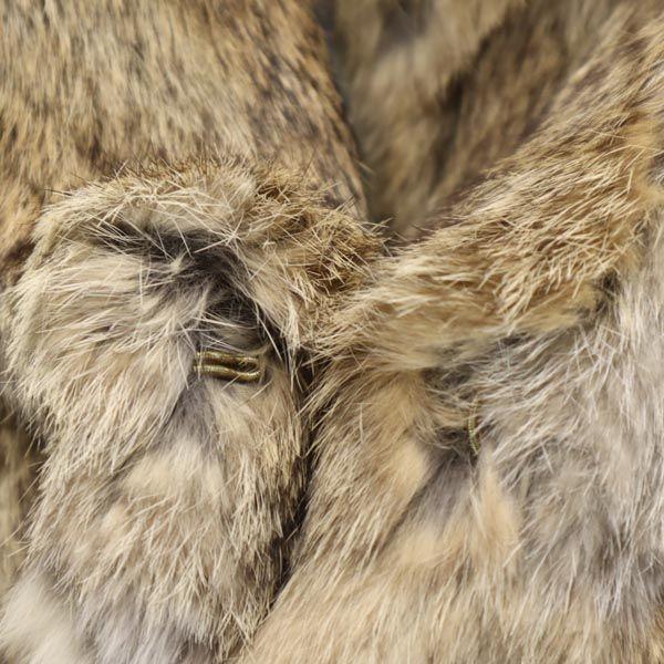 Fur Jacket Beige Fur Women Used