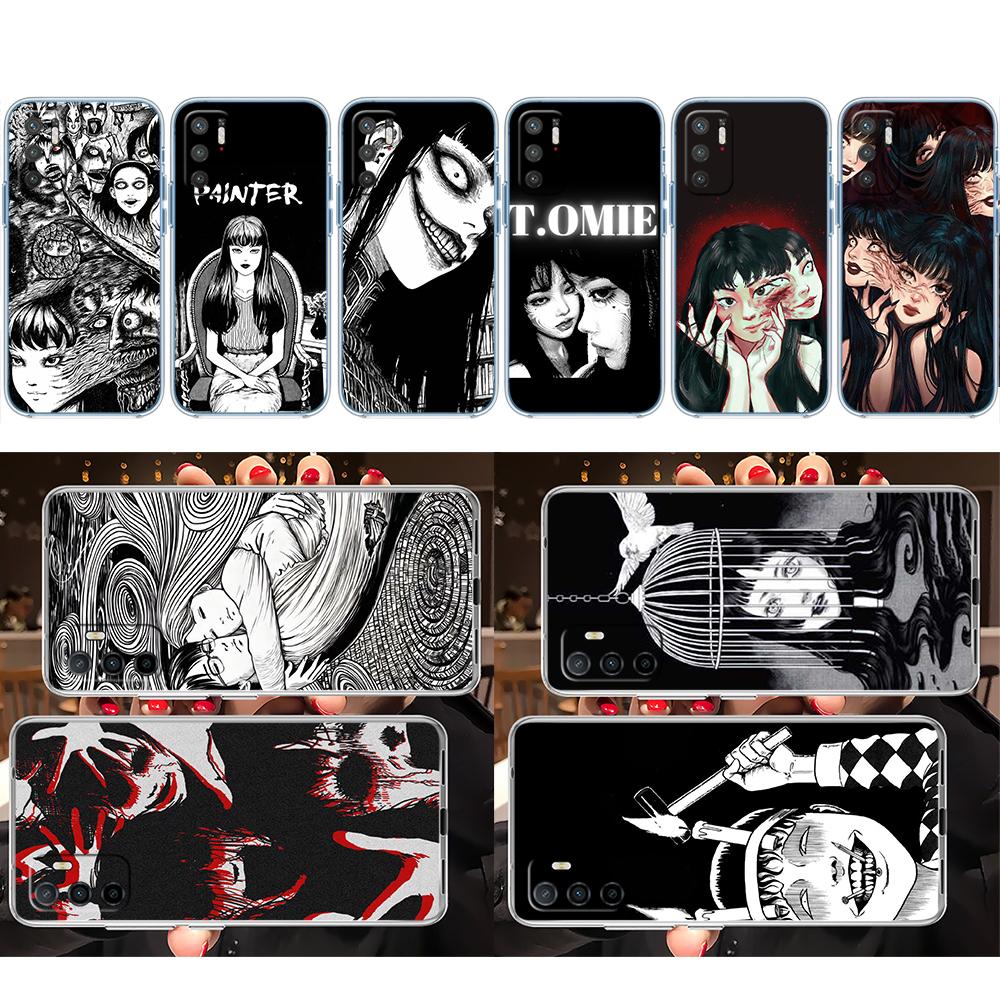 CJ65 Horror Tomie Junji Ito Case for Motorola Moto G10 G20 G30 G31 G32 G34 G35 G41 G42 G50 G51 G52 G55 G60 G60S G62 G71 G72 G75