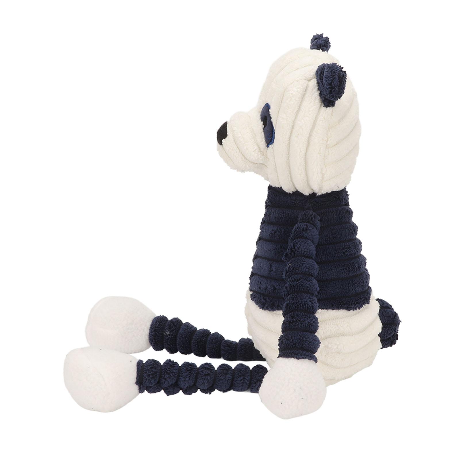 

Dog Panda Plush Squeaky Toys Molar Teeth Cleaning Emotional Relief Pet Plush Chewing Toy for Small and Medium Dogs