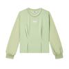New Sweatshirt Women's Cyan Green F11W434207FLG