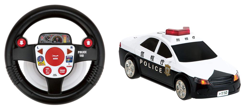 Happinet R/C Driver's Guide Patrol Car (Ages 5 and Up)
