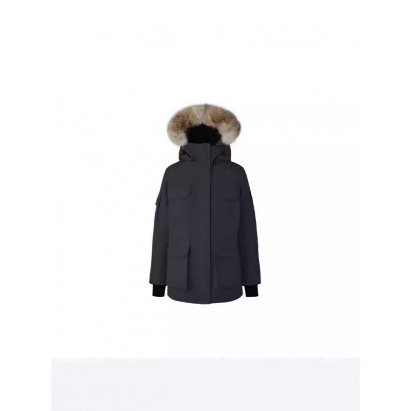 Goose down jacket Canadian men's and women's expedition down jacket thickened couple's clothing Parker