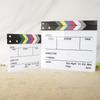 Photography Ornaments Regisseur Scene Clapperboard Acrylic Video Film Clapboard  TV