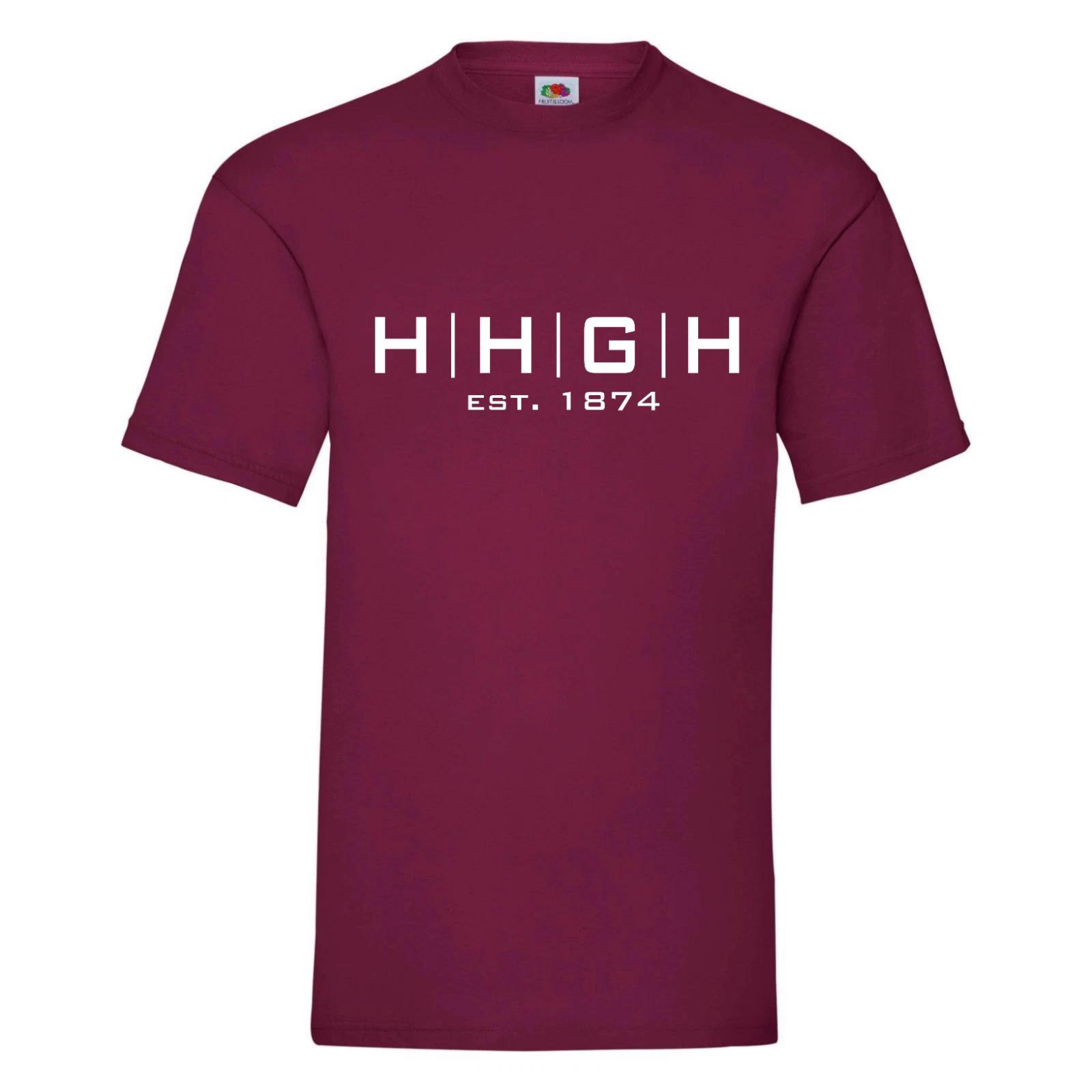 Hearts FC T-Shirt - HHGH - Heart of Midlothian Football Club Supporter Christmas 4XL