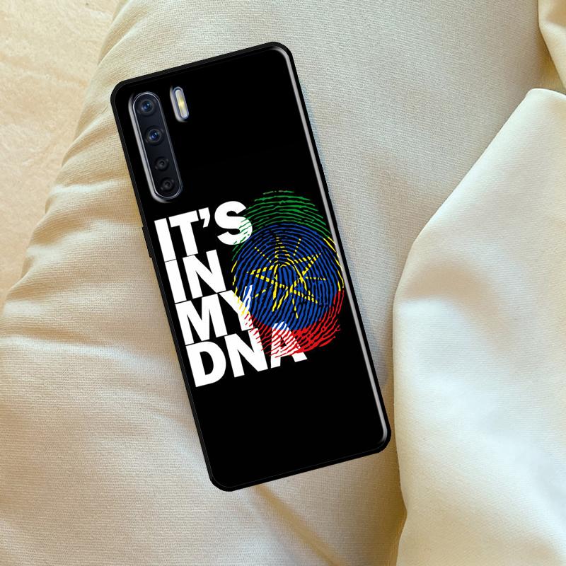 Cool Ethiopia Flag Case For Oppo A98 A78 A18 A38 A58 A5 A6 Pro A54 A74 A94 A17 A57 A80 A60 A40 A96 A76 A16 A15