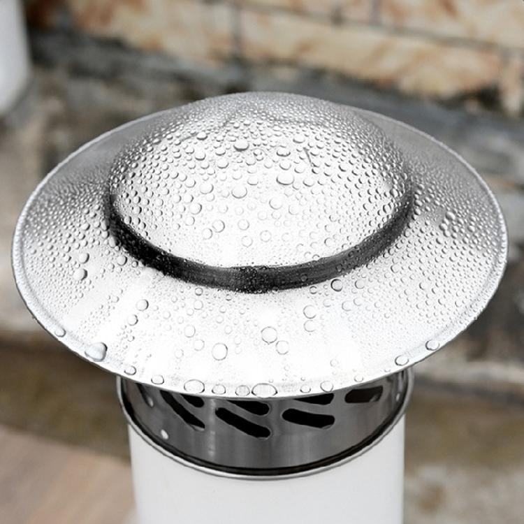 Practical Weatherproof Stainless Steel Chimney Hat Convenient for Efficient Ventilation Systems Protective In Homes