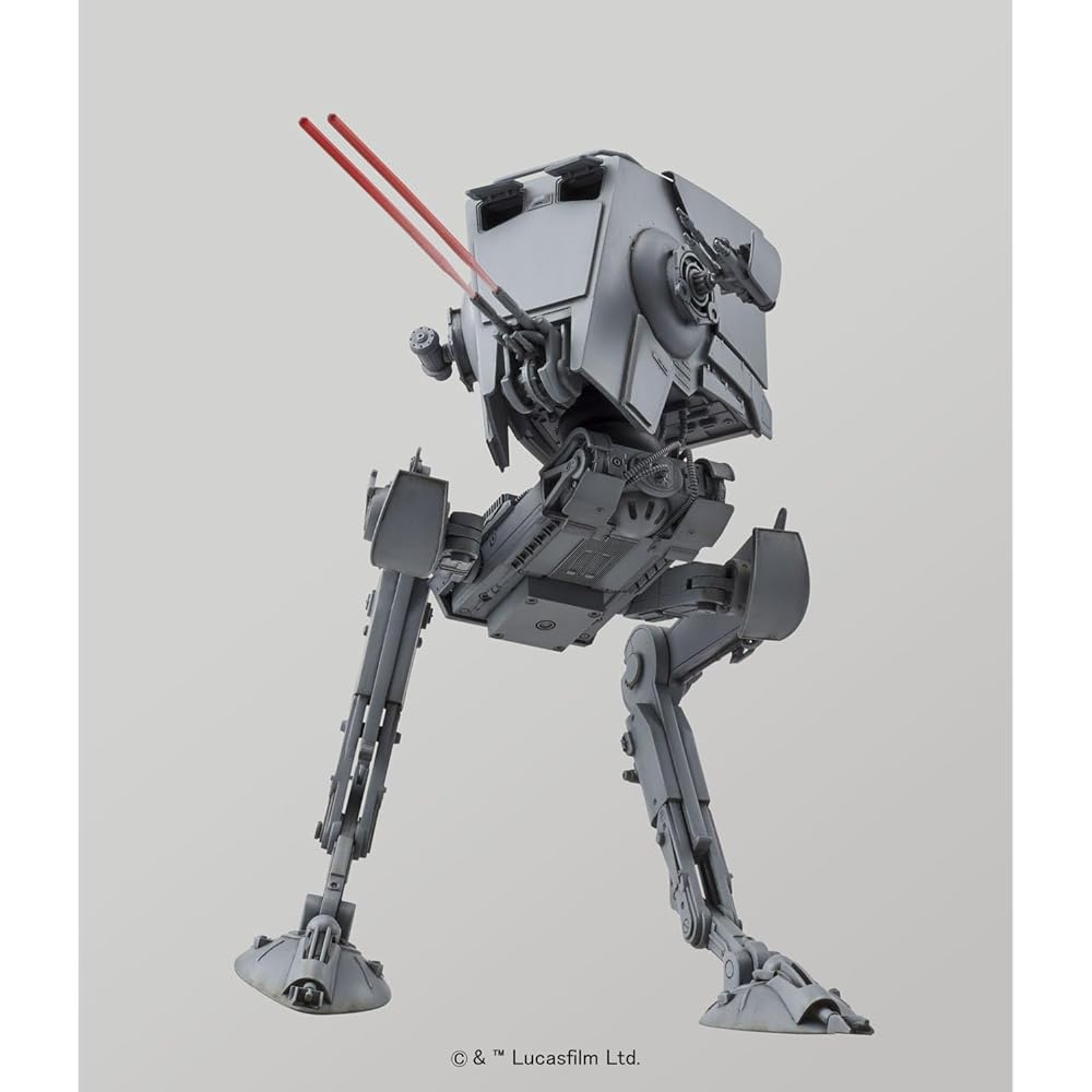 Bandai Spirits Star Wars 1/48 AT-ST Color-Coded Plastic Model Kit New Packaging