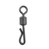 25Pcs 8# Durable Portable Q-shaped Quick Change Swivels Tackles for Carp Fishing