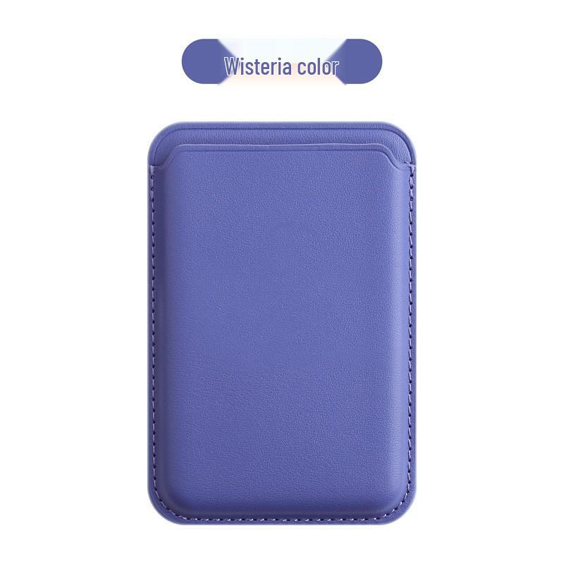 iPhone 16 Leather Card Holder Case with Magnetic Pop-up Window for 13, 14, 15 Pro Max