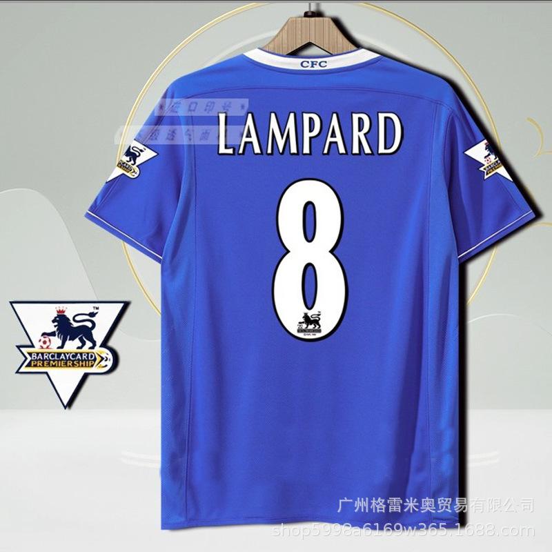 Retro Jersey Chelsea Series Jersey Long Short Sleeve Explosive Star Collection 8 Lampard 9 Torres Football Jersey