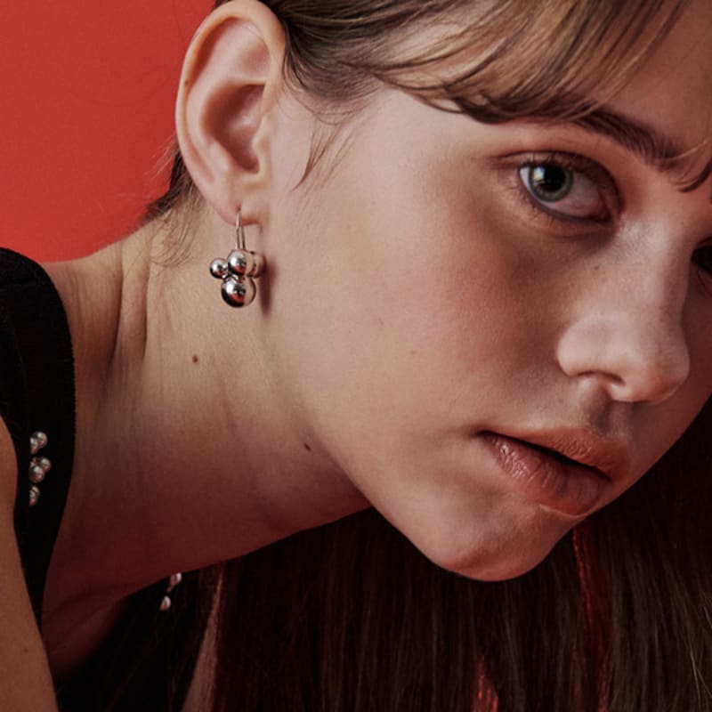 etrive Bubble Hook Earrings