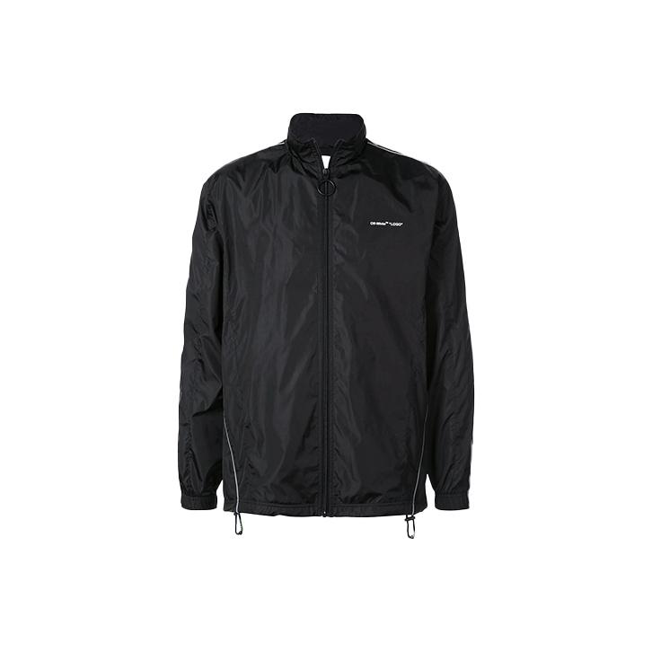 

Off-White Спортивная куртка черная мужская верхняя одежда OMBD010S19A230011000 XS
