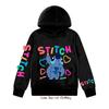 2025 Kids Hoodies Stitch HD Print Boys Girls Sweatshirts Birthday Gift Stitch Casual Round Neck Long Sleeve 4-14Yrs