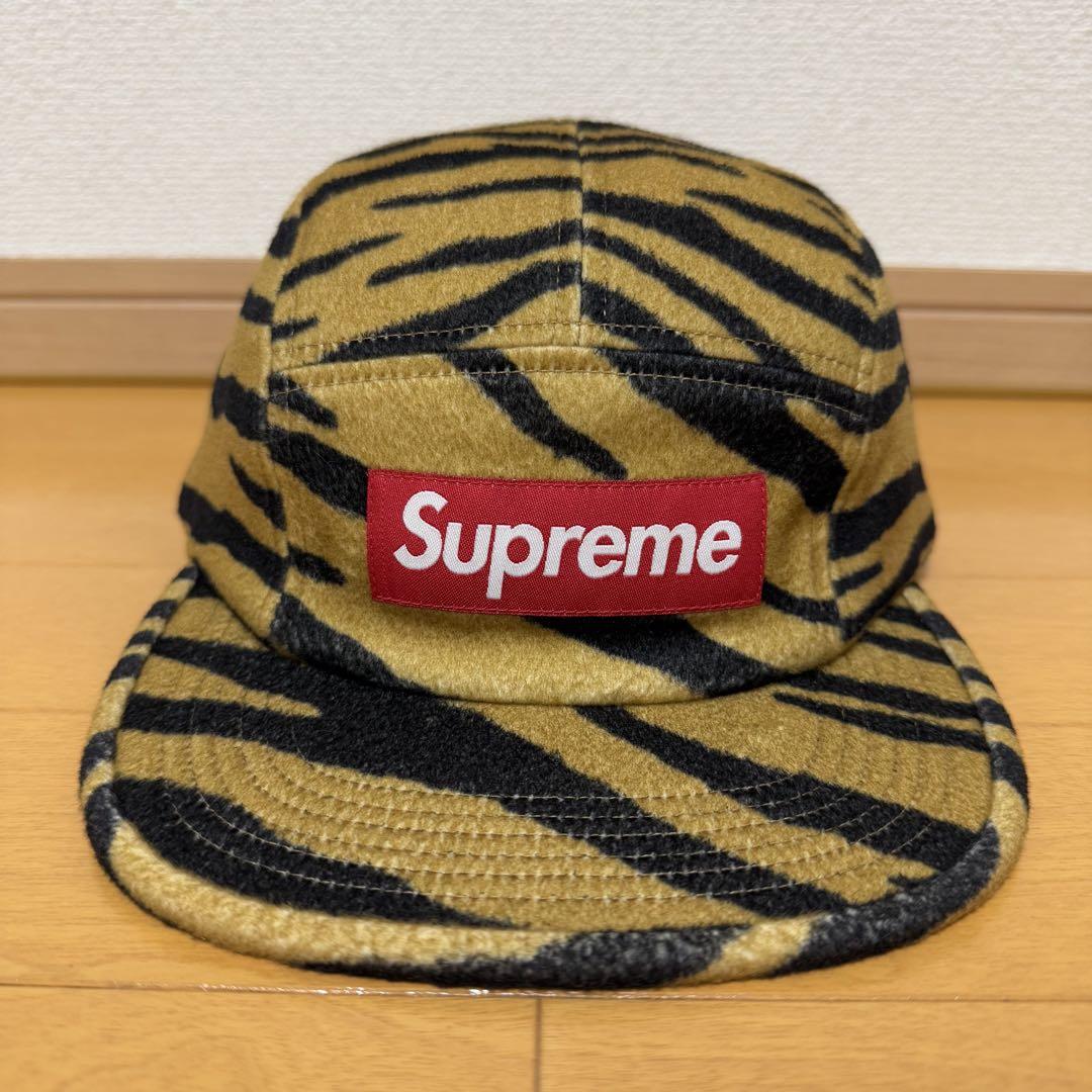 

[USED] Supreme Wool Camp Cap Tiger Stripe 19aw