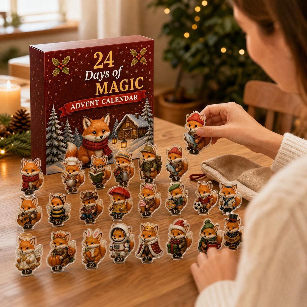 2D -Day Christmas Advent Calendar for Holiday Countdown