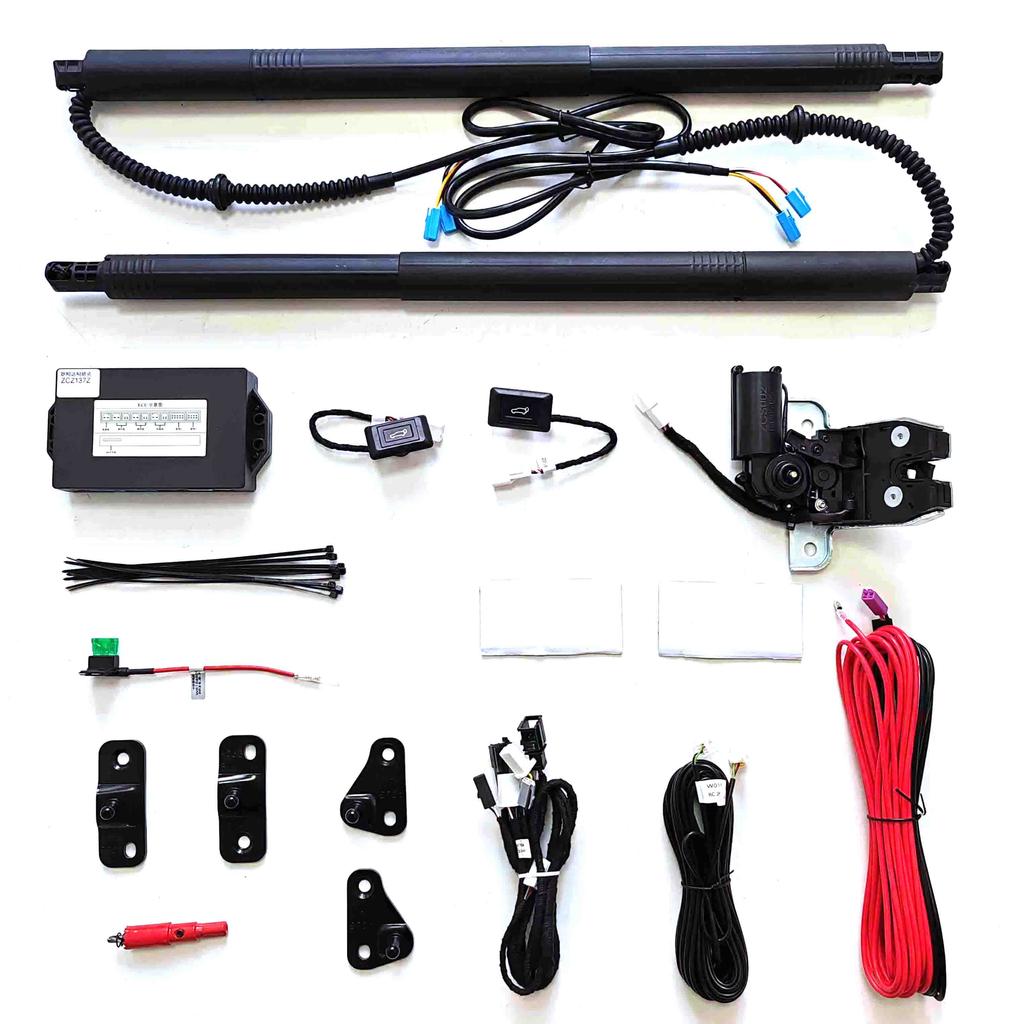 Car Intelligent Electric Tailgate Rear Trunk Support Rod Tail Door Switch Accessories Foot Sensor Compatible with Skoda 2018+ Karoq