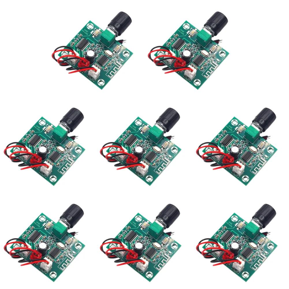 1-10 Stück XH-A158 PAM8403 2x5W Bluetooth 5.0 DC 5V Zweikanal-Audioverstärkerplatine Ultra Klare Drahtlose Lautsprecherverstärkerplatine
