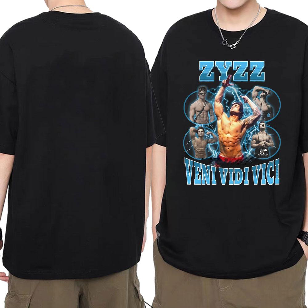 

Inspiration Gym Zyzz Veni Vidi Vici Tshirt Fashion High Quality Tshirt 2025 Summer Mens Womens Extra Large Cotton Tshirt 2XL