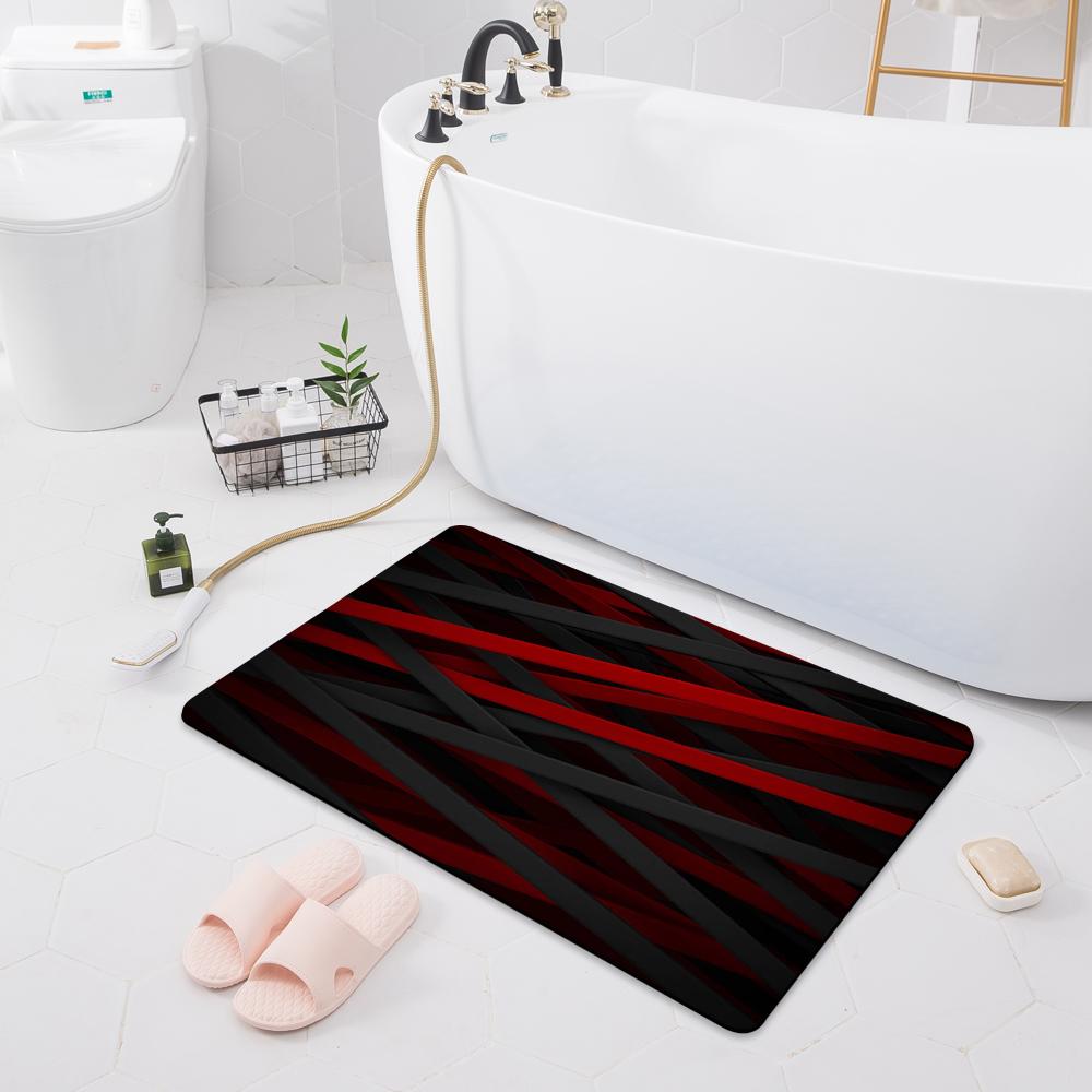 

Противоскользящий впитывающий коврик для ванной комнаты, коврик для входной двери, коврик для душа в ванной комнате, пол в спальне, кухонный коврик 40x60cm