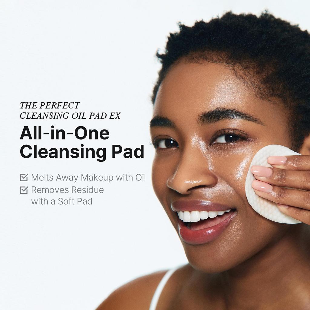 [Ariul] The Perfect Oil Pad EX Cleansing Pads - Makeup Remover, Large Capacity, Wipe-Off, Exfoliating, 60 Pads