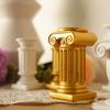 Roman Pillar Greek Column Statue Candle Holder Resin Figurine Home Desktop Decor Ornament Pography Prop Architectural Detail