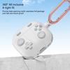 Customs Fit Protective Silicone Case For  Earbud Case With Gaming Consoles Design And Carabiner Clip