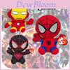 Novo Pelúcia Liga dos Vingadores Homem-Aranha Batman Homem de Ferro 15cm de Altura