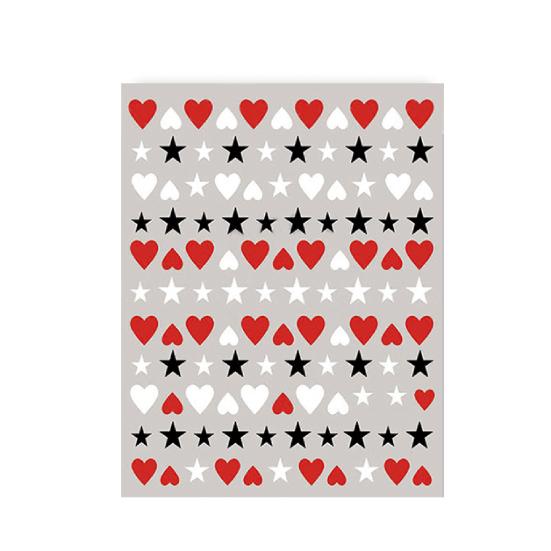 

Наклейка для ногтей, милое долговечное клейкое сердце, сделай сам, наклейка для ногтей, украшение для девочки 1pc